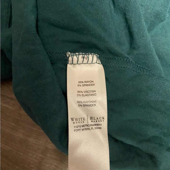 WHBM Teal Dolman Top Size XL - Picture 3 of 3